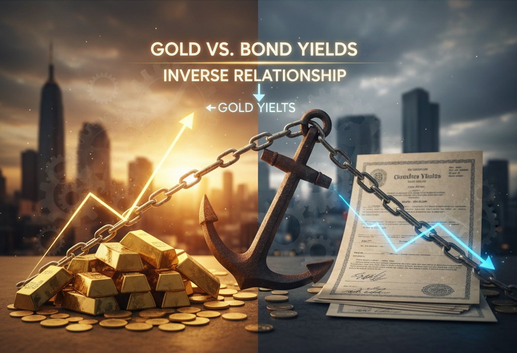 The Two Sides of the Seesaw: Gold and Bonds Explained